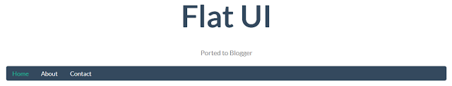 FlatUI Blogger Template FlatUI Blogger Template