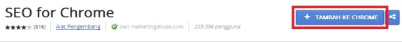 Tambahkan SEO FOR CHROME ke browser Tambahkan SEO FOR CHROME ke browser