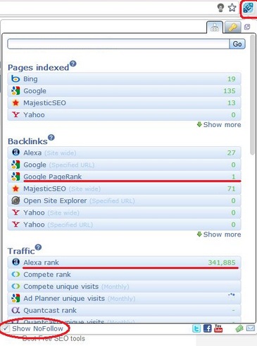 menu untuk add-on di chrome menu untuk add-on di chrome