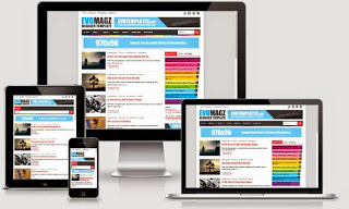 Evo Magz Blogger Template