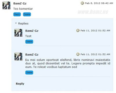 Threaded Comments Blogger Threaded Comments Blogger
