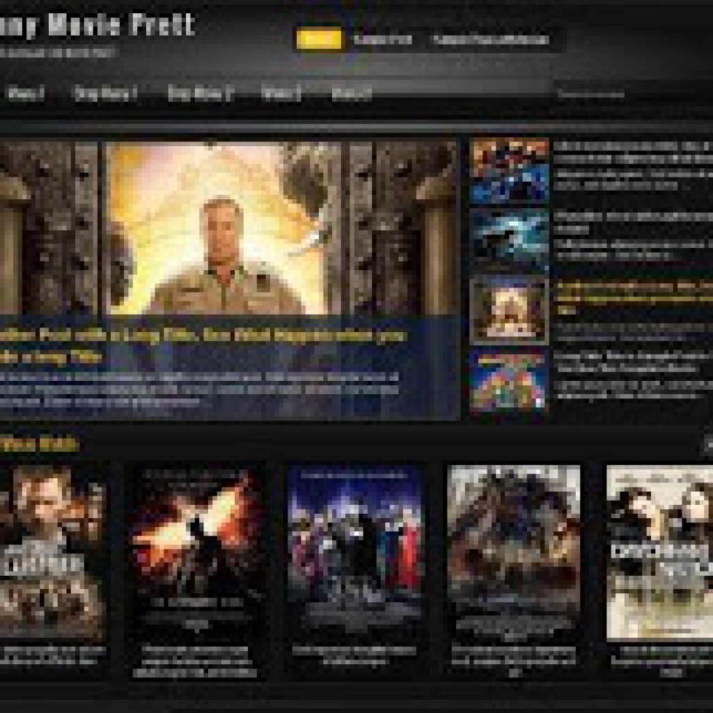 template blogger movie