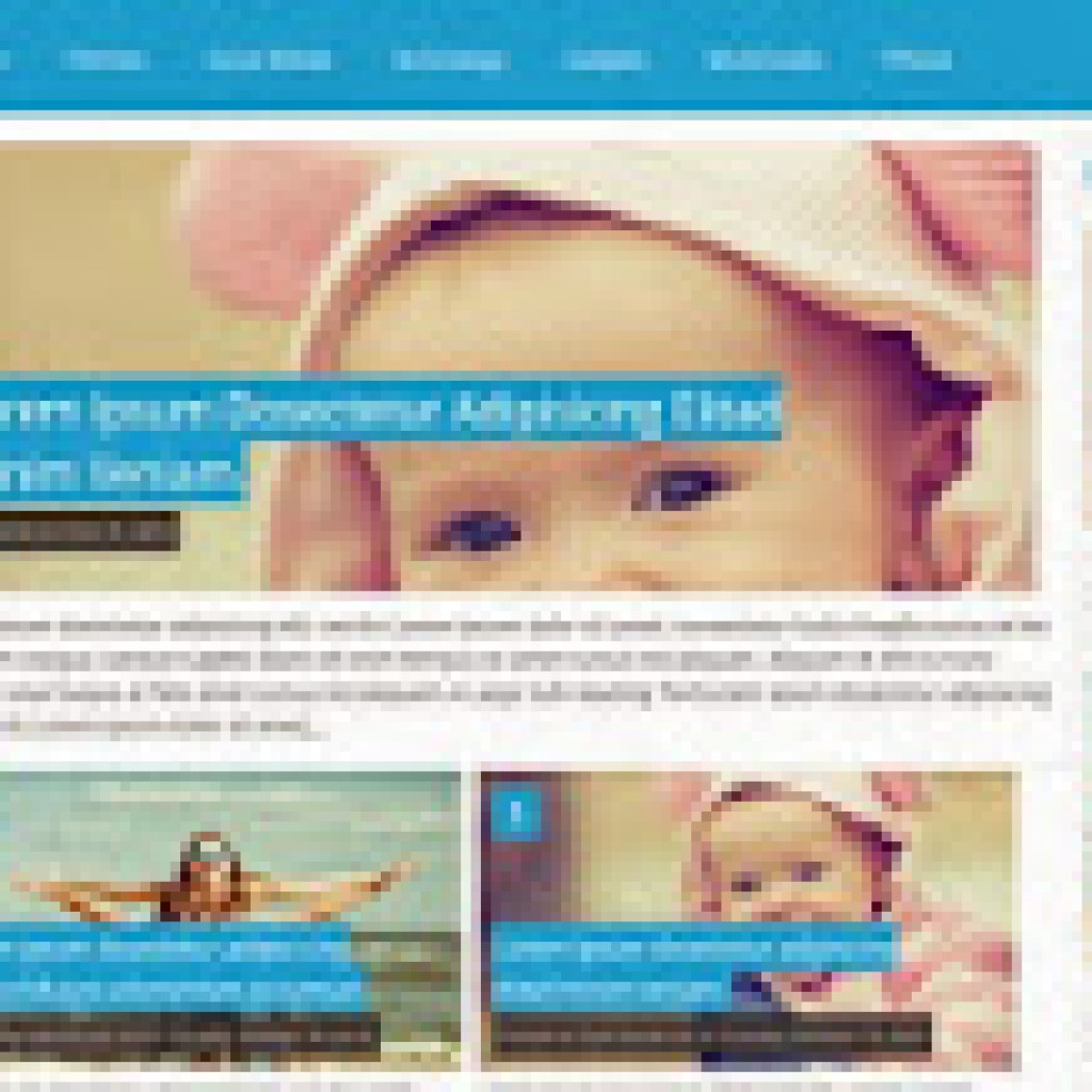 Vortex Responsive Blogger Template